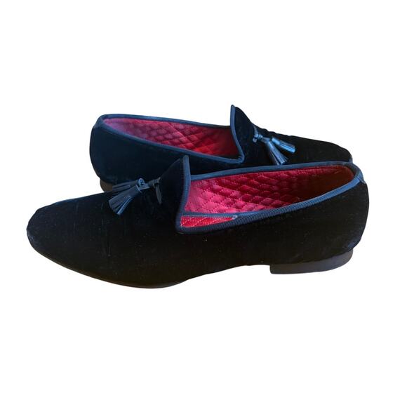 Tom Ford Black Velvet  Tassel Loafers main image 5